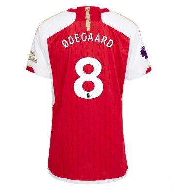 Arsenal Martin Odegaard #8 Hjemmebanetrøje Dame 2023-24 Kort ærmer